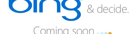 Bing og du skal træffe beslutninger... Bing og du skal træffe beslutninger...