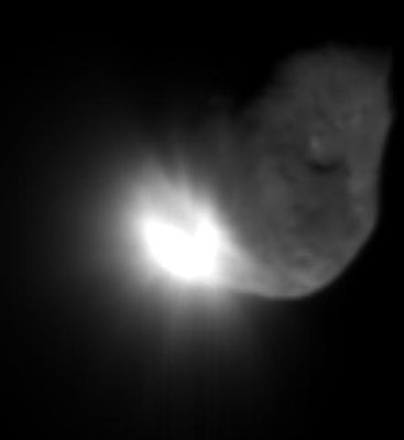 NASA Deep Impact Collision